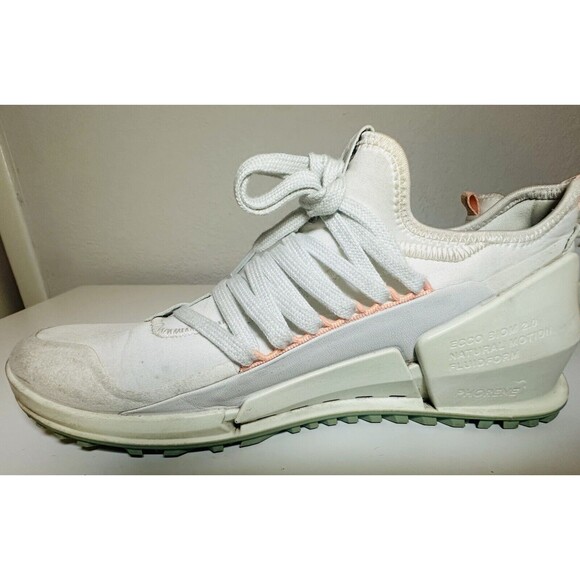 ECCO Biom 2.0 Low Textile Cross Trainer White Sneaker Shoes Women's US 10-10.5 - Picture 10 of 16